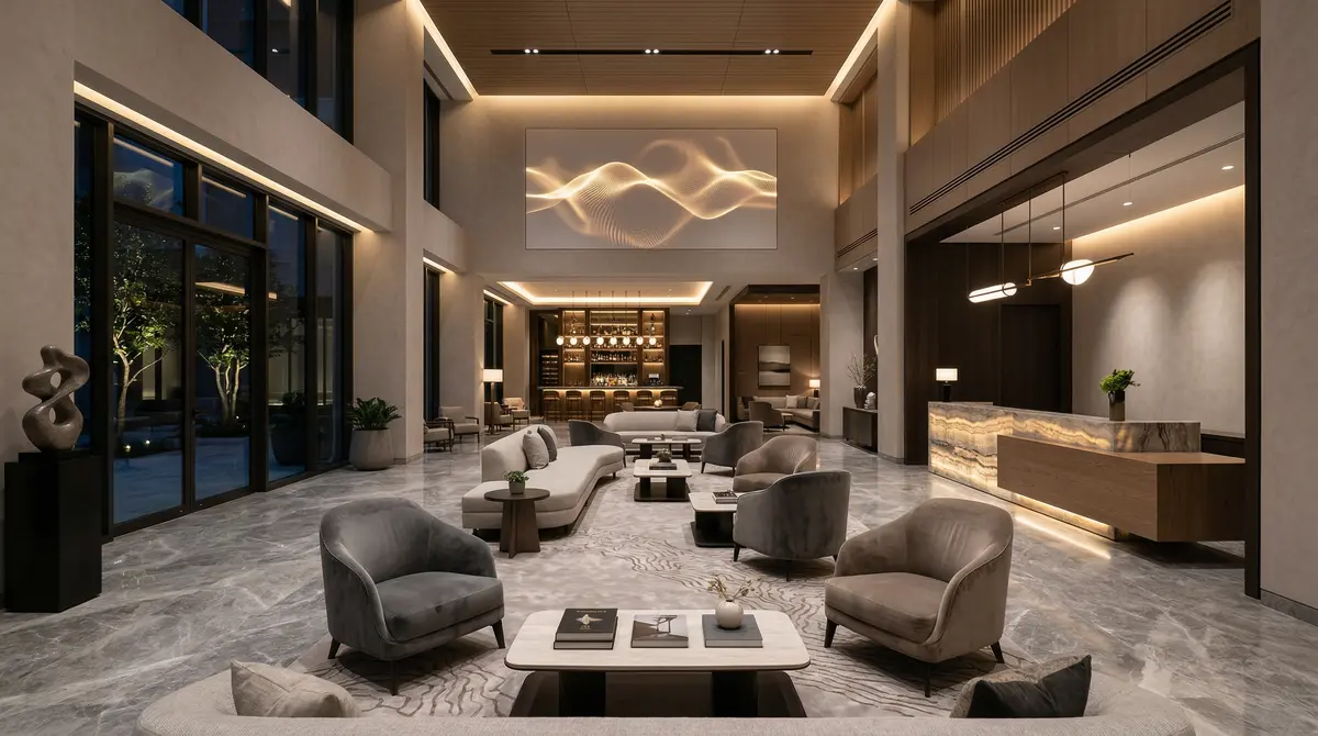 Royalty-free background music for luxury hotels